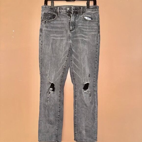 Sam Edelman Women The Stiletto Straight High Rise Straight Jeans Black - Size 29 - Picture 6 of 10